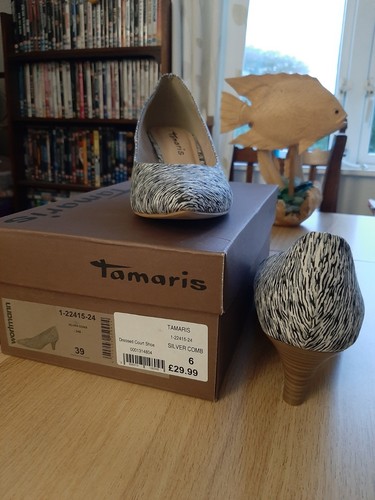 Tamaris silver comb pattern - tamaris,