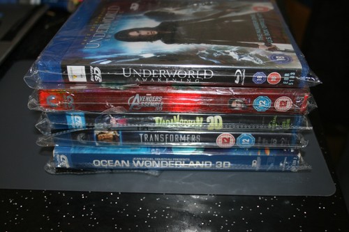 Blu ray bundle - 3d, no.115