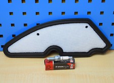 Genuine Aprilia Air Filter + Spark Plug RG6YCA for SR 50 R 2004 onwards Factory SR50