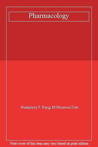 Pharmacology humphrey rang - pharmacology,humphrey, p.