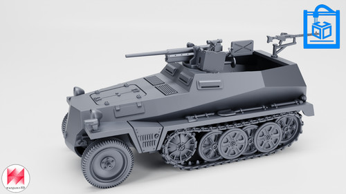 Half track kfz - half-track, sd.kfz.250/10