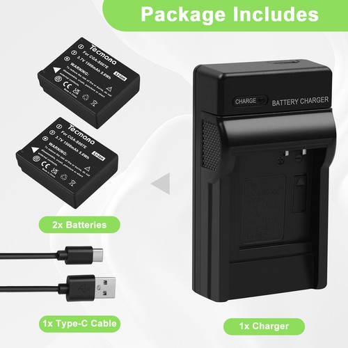 Cga s007 battery charger - cga-s007, battery&charger