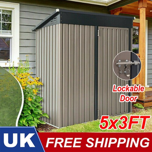 5x3 garden steel shed - 5x3,