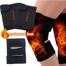 ❀2X Knee Brace Support Kneepad Tourmaline Self heating  Magnetic Protective Kn 。