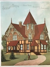 1880s Antique Color Lithograph