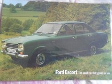 Ford Escort range brochure Aug