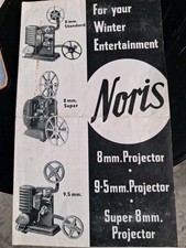 Noris. Antique Super 8mm Projector. With Case.