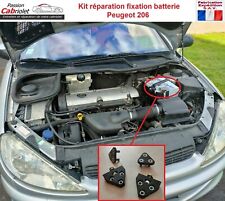 Peugeot 206 Battery Holder Mount Repair Kit + Screws + Instructions