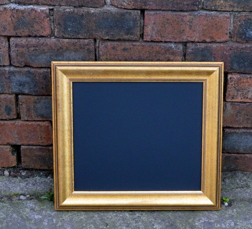 Vintage framed chalkboard - framed,