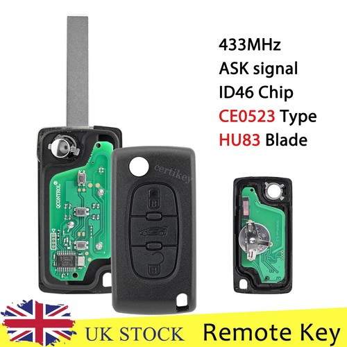 Hu83 ce0523 flip remote - hu83,