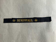 SUNDSVALL - (Royal Swedish Navy) - Cap Tally