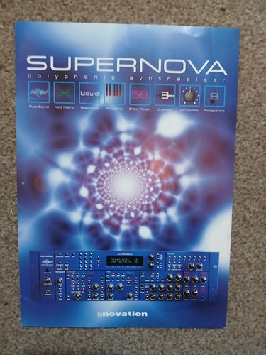 Novation supernova 1998 - novation,