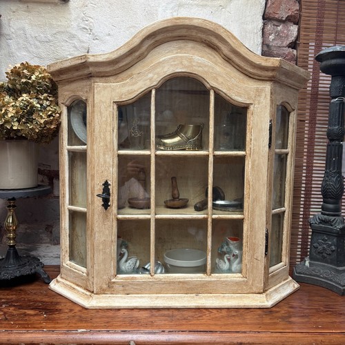 Painted wooden wall display - painted,