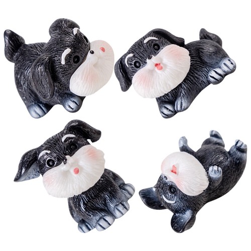 Set mini resin dog - 4,