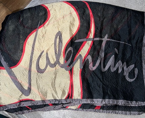 Valentino rectangular scarf - rectangular,