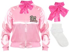 PINK ROCK N ROLL SATIN JACKET