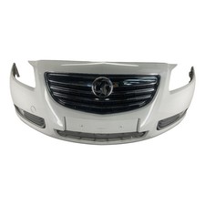 Vauxhall Insignia Mk1 2008-2012 Front Bumper With Grills White Gaz 13238286