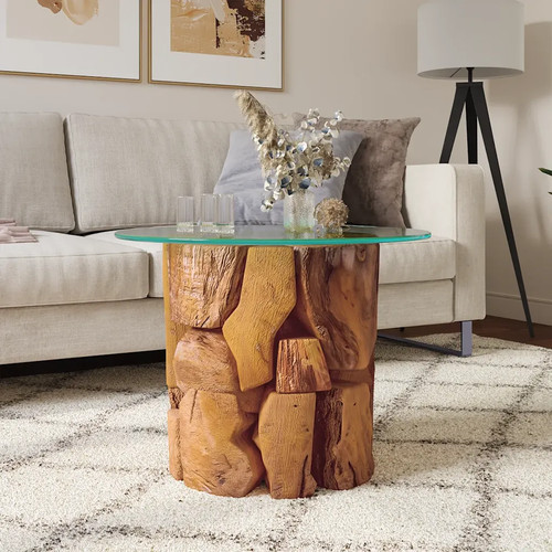 Coffee table solid teak - table,