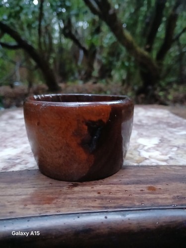Antique treen lignum - treen,