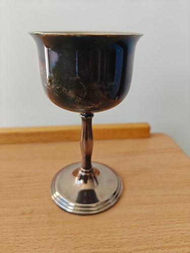 Antique silver plated - plated, goblet