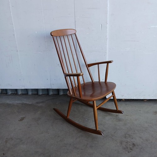 1990 wooden rocking chair - wooden,