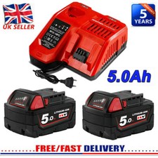 2PACK 5Ah Battery 48-11-1860 +