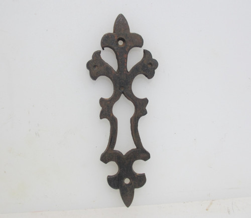 Victorian iron escutcheon - victorian,