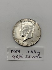 1969 Kennedy Half Dollar –