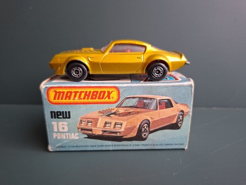 Matchbox pontiac - no.16, (16f)