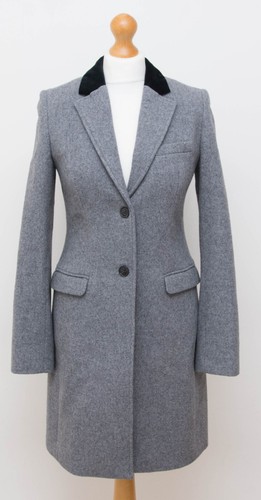 Wool blend mid length - blend, velvet