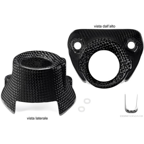Key lock cover carbon fiber - carbon,
