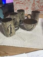 Vintage Woburn Pottery Mugs X