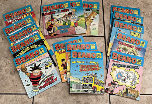 Vintage beano comic library - vintage,