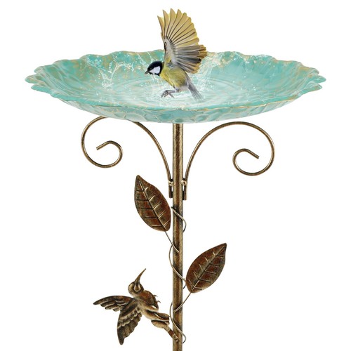 30in metal bird - metal,