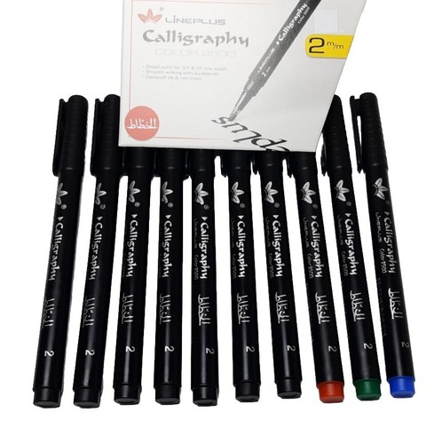 Chislled nib calligraphy - 10,