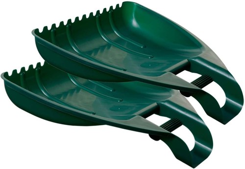 Leaf grabber hand held - hand,