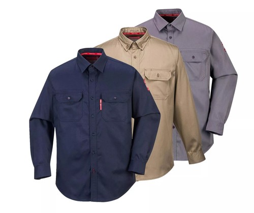 Portwest welding work shirt - portwest, fr