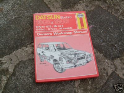 Datsun bluebird haynes - datsun,