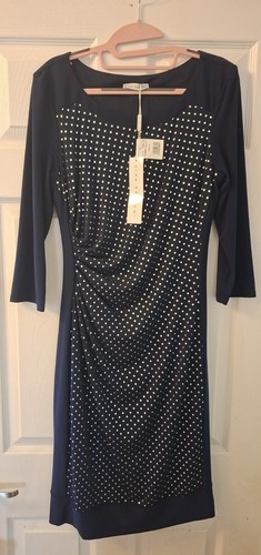 Gina bacconi navy - navy, silver