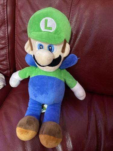 Luigi super mario bros plush - luigi,