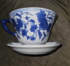  Three Ceramic Blue Delft Tea
