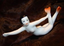 Figurine Bathing Beauty Sexy Siren Naked Art Deco-German Style Art Nouveau Style