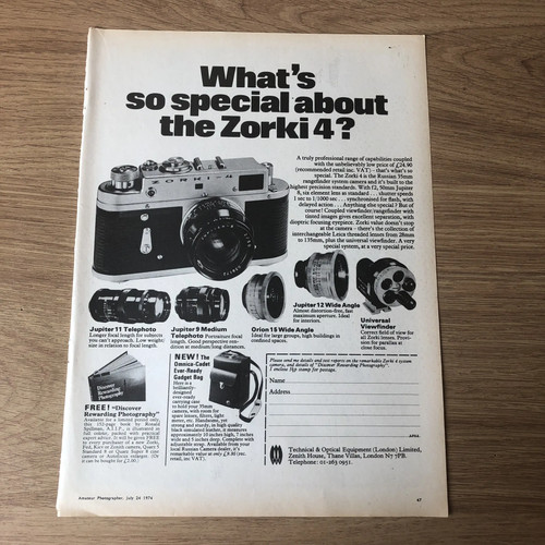 Cams11 magazine advert 11x8 - magazine,