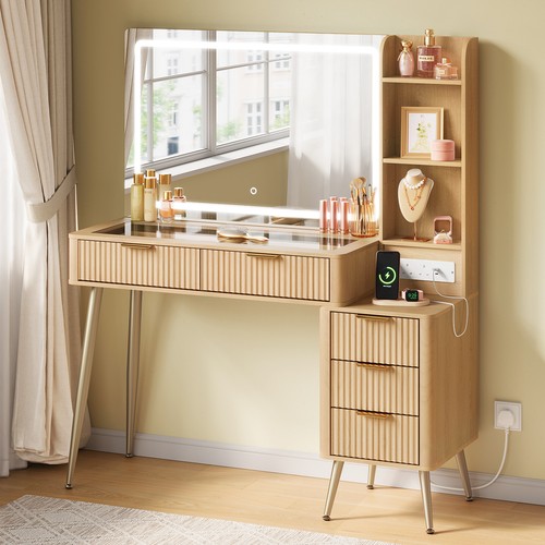 Woltu dressing table tempered - dressing,