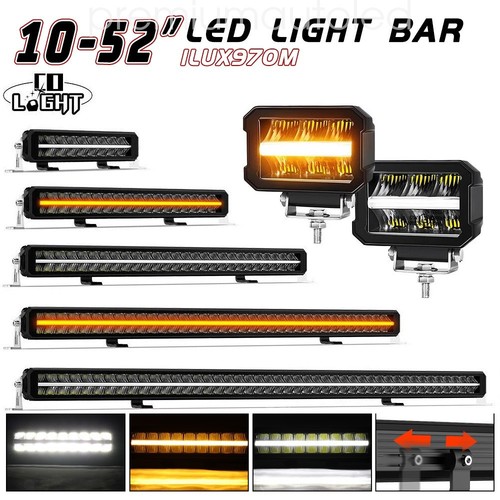 Dual row led light bar - row,