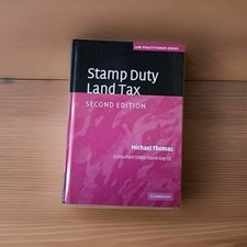 Stamp Duty Land Tax 2nd Ed By Michael Thomas