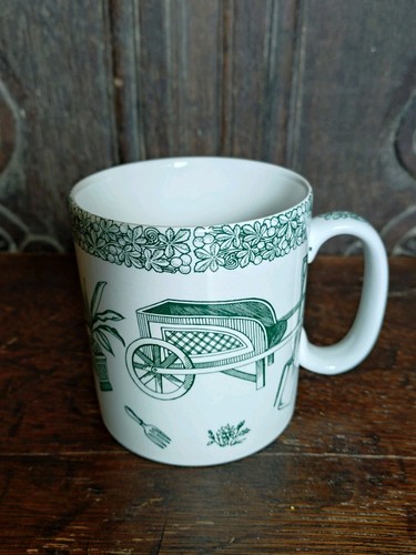 Spode gardening green mug - spode,