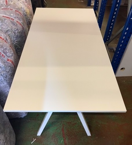 Ikea trotten shape desk - a,