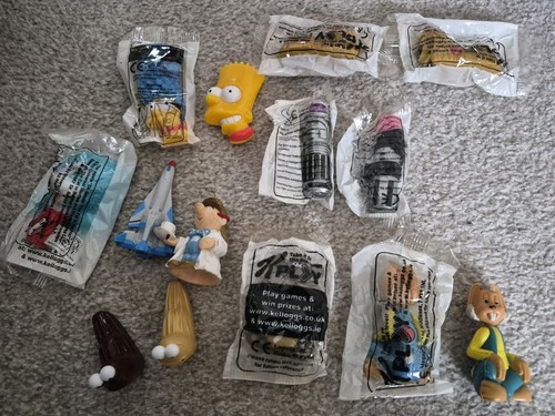 Kelloggs vintage cereal toys - kelloggs,