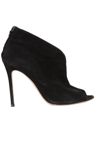 Gianvito rossi black suede - gianvito,
